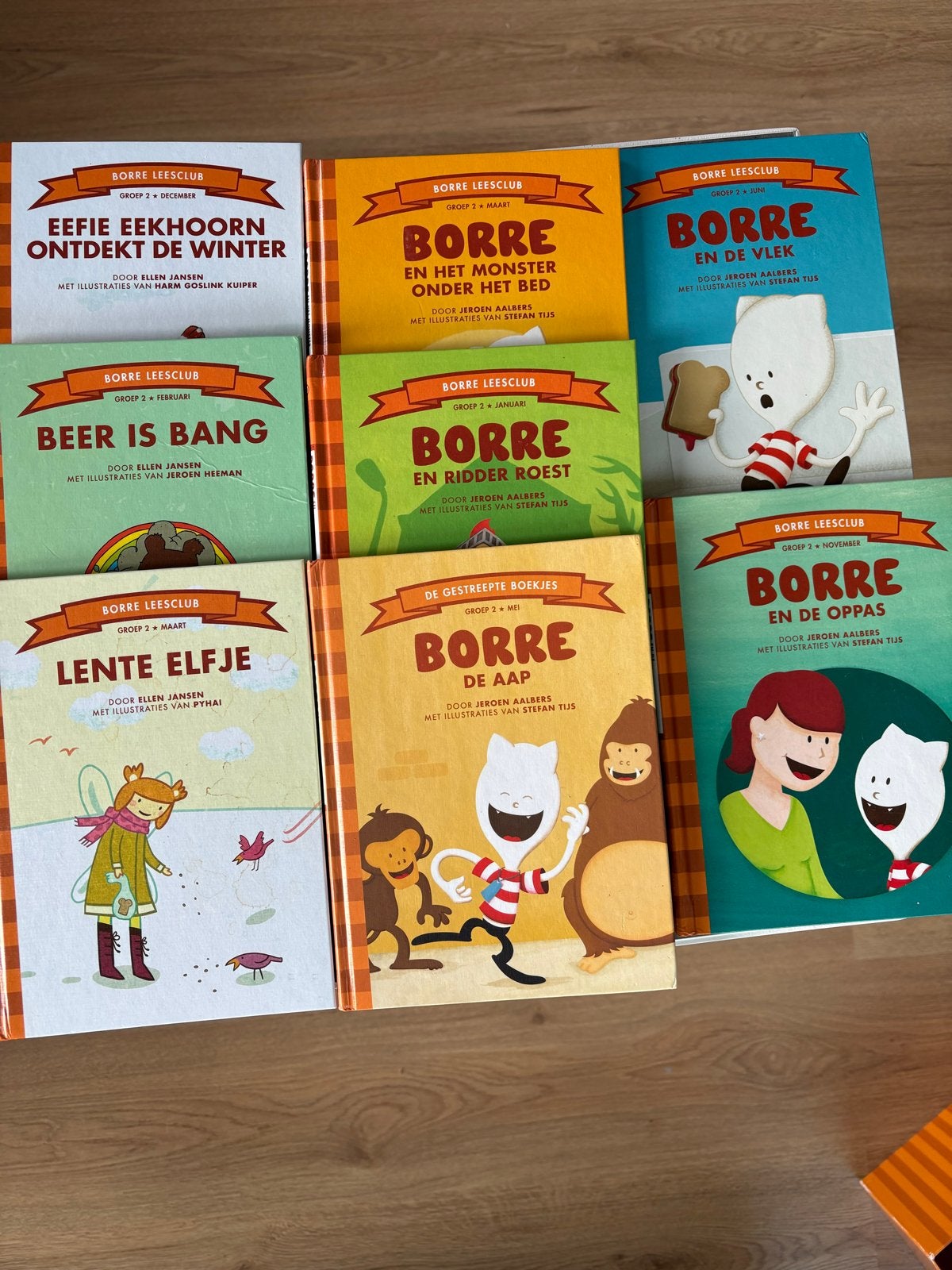 Borre Leesclub boeken - Diverse titels (7 stuks), Ophalen, Gelezen, Fictie algemeen