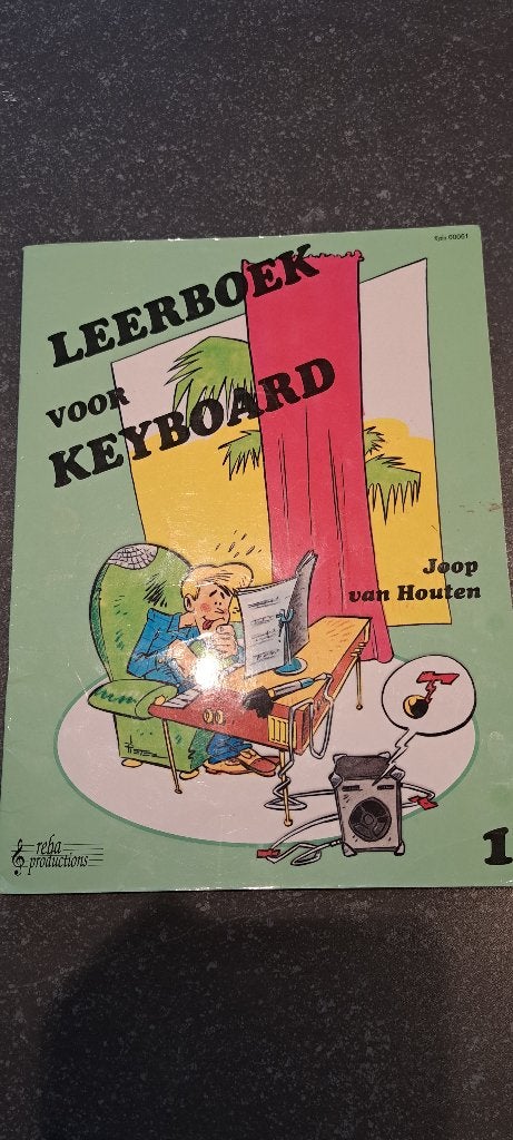 Leerboek voor keyboard, deel 1, Verzenden, Les of Cursus, Zo goed als nieuw, Keyboard