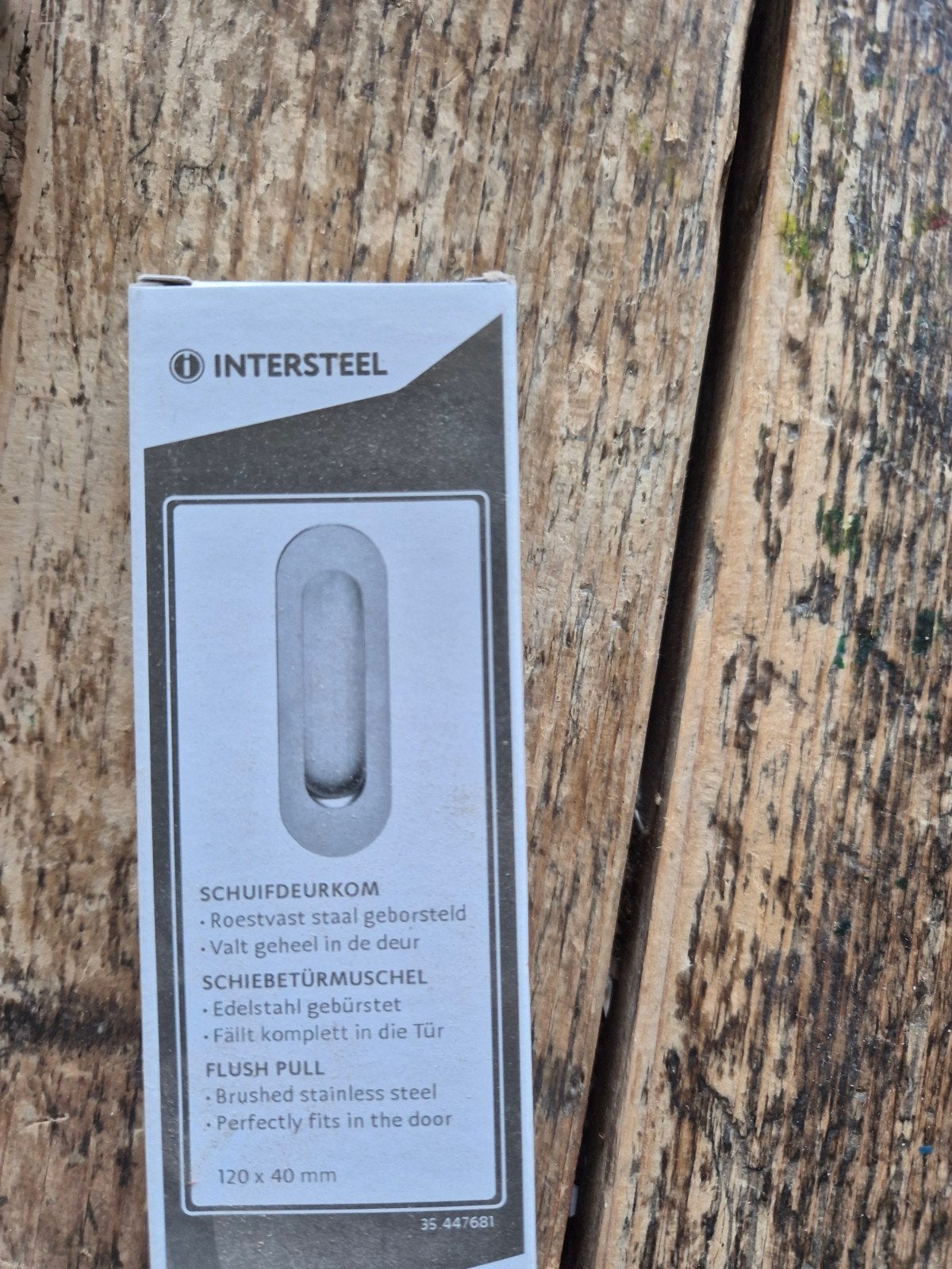 Schuifdeurkommen RVS - Zo goed als nieuw (12 stuks beschikba, Ophalen, Nieuw, Rvs, Schuif of Grendel