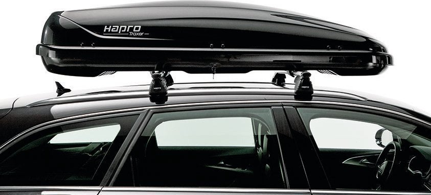 Te huur: Hapro Traxer 6.6 skikoffer / dakkoffer van 410 ltr., Auto diversen, Dakkoffers, Ophalen, Zo goed als nieuw