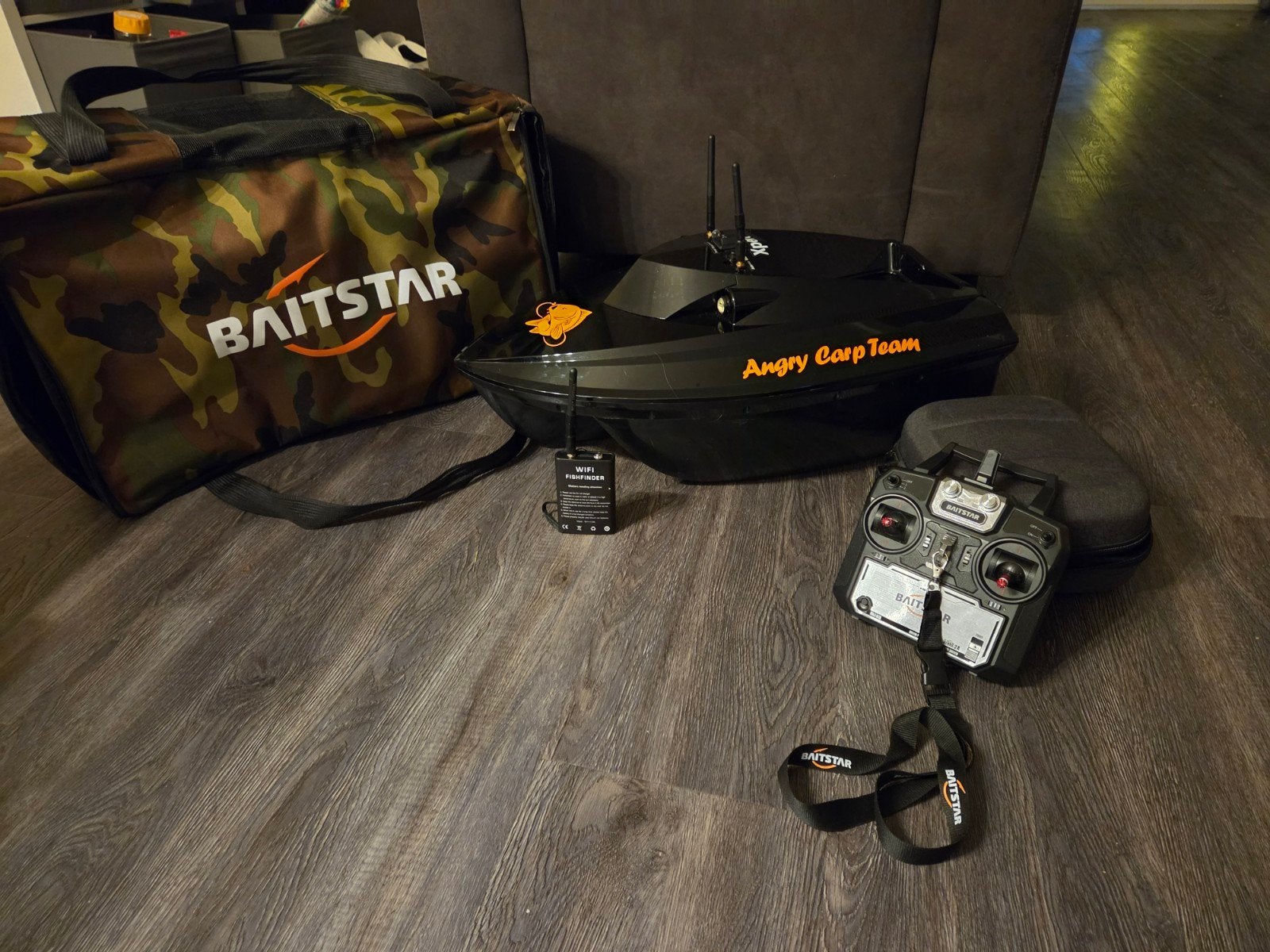 Voerboot Baitstar Expert met Fishfinder en Tas, Ophalen, Zo goed als nieuw, Overige typen