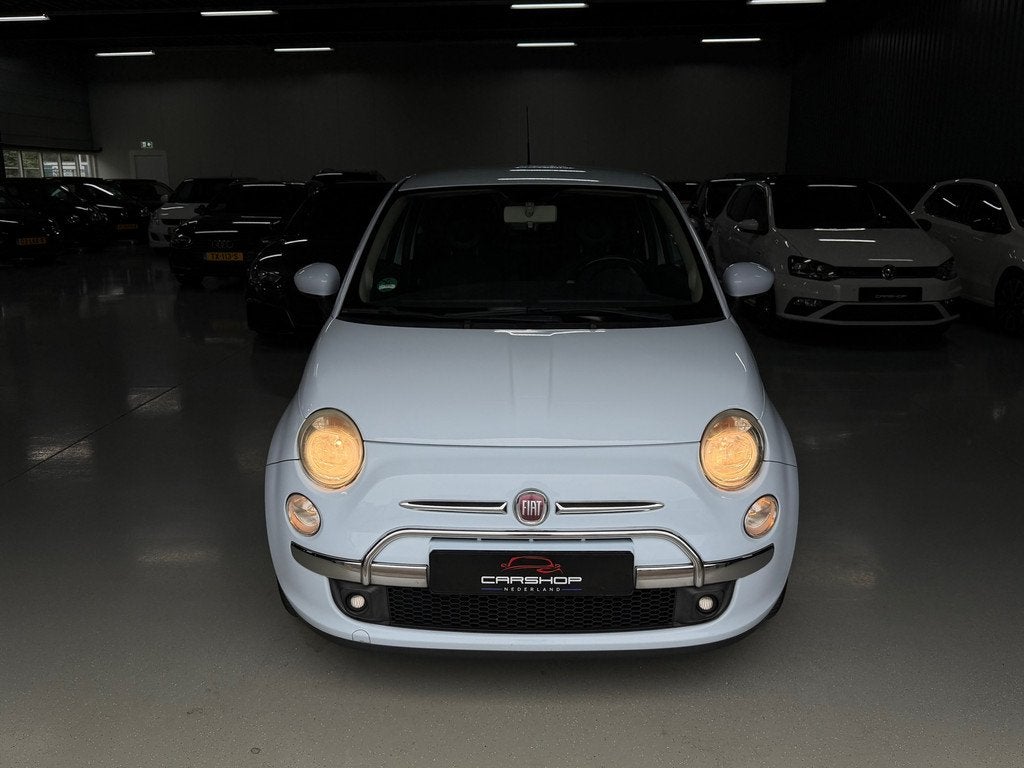 Fiat 500 1.4-16V sport 101PK AIRCO/ELECRAMEN/PDC/APK/6BAK, Euro 5, 101 pk, Zwart, 4 cilinders