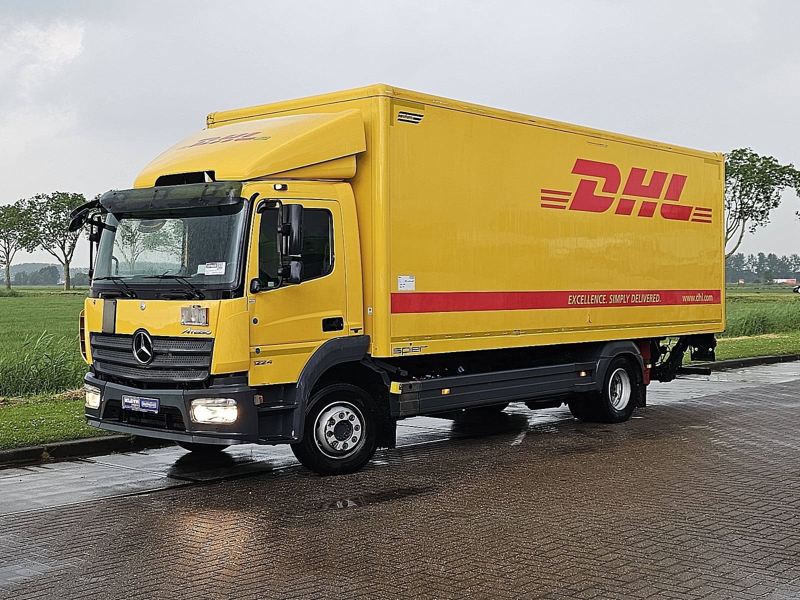 MERCEDES-BENZ ATEGO 1224 airco 6 cyl. lift, Automaat, 238 pk, Euro 6, Bedrijf