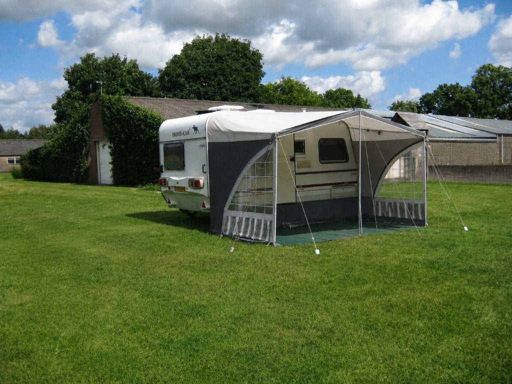 caravan Homecar, Caravans en Kamperen, Caravans, Vast bed, Standaardzit, Particulier, 5 tot 6 meter