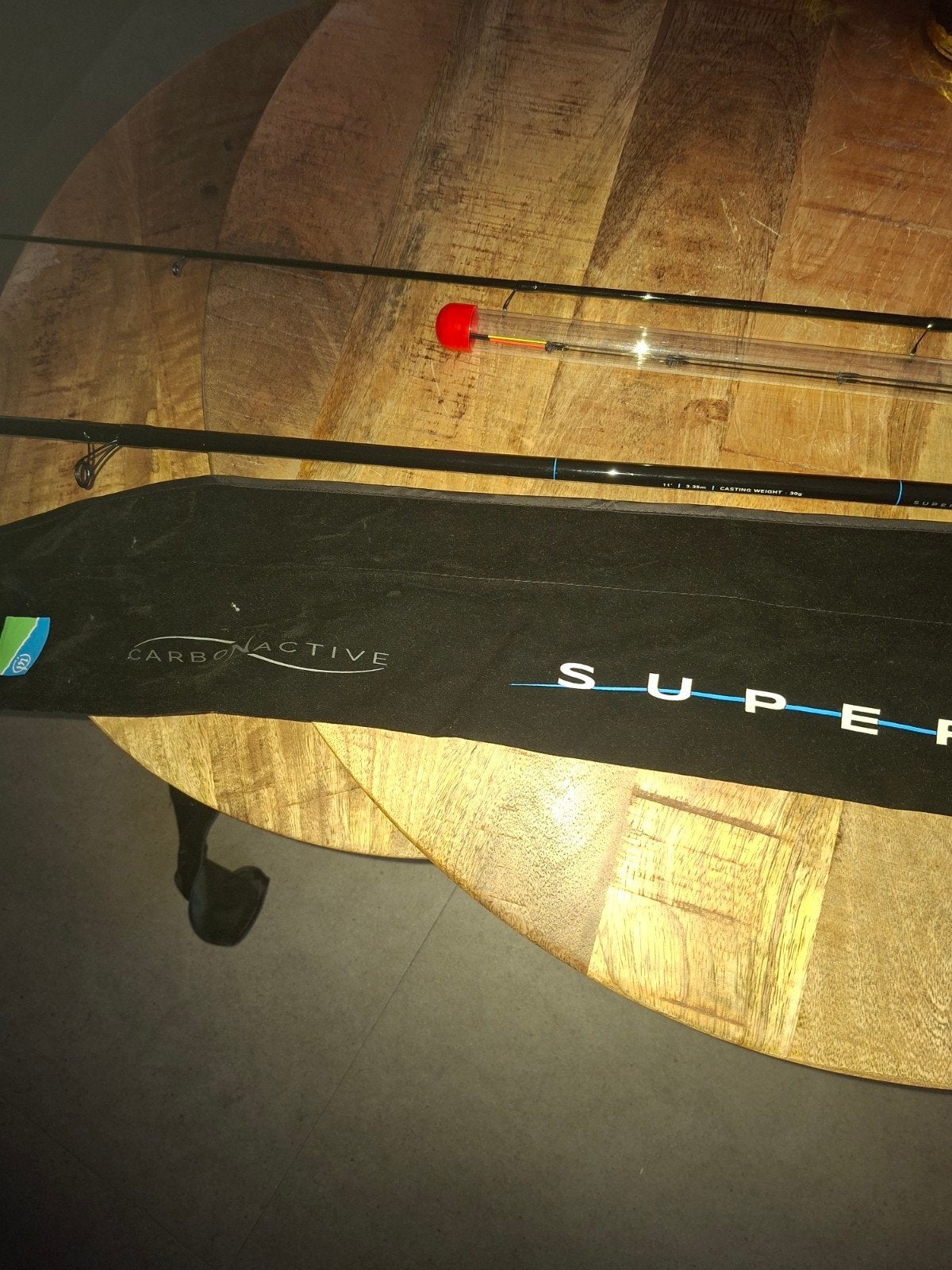 Preston Supera SL 11ft feederhengel, Watersport en Boten, Hengelsport | Witvissen, Ophalen, Zo goed als nieuw, Werphengel