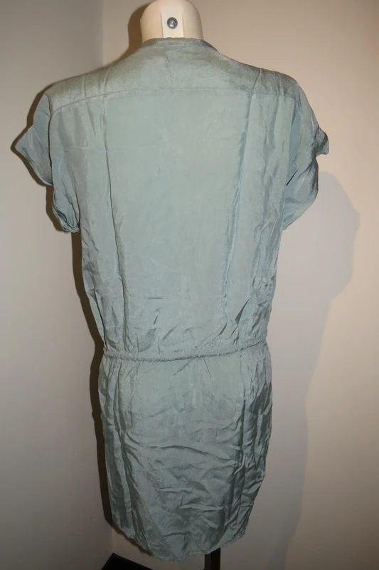 Humanoid gladde jurk mint tint koortje taille S, Humanoid, Verzenden, Zo goed als nieuw, Knielengte