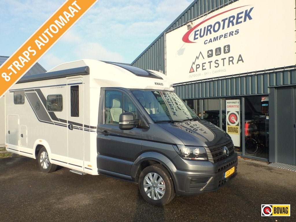 Knaus Van Wave 650 MEG MET HEFBED, Caravans en Kamperen, Automaat, Standaard zit, 6 tot 7 meter, Bedrijf