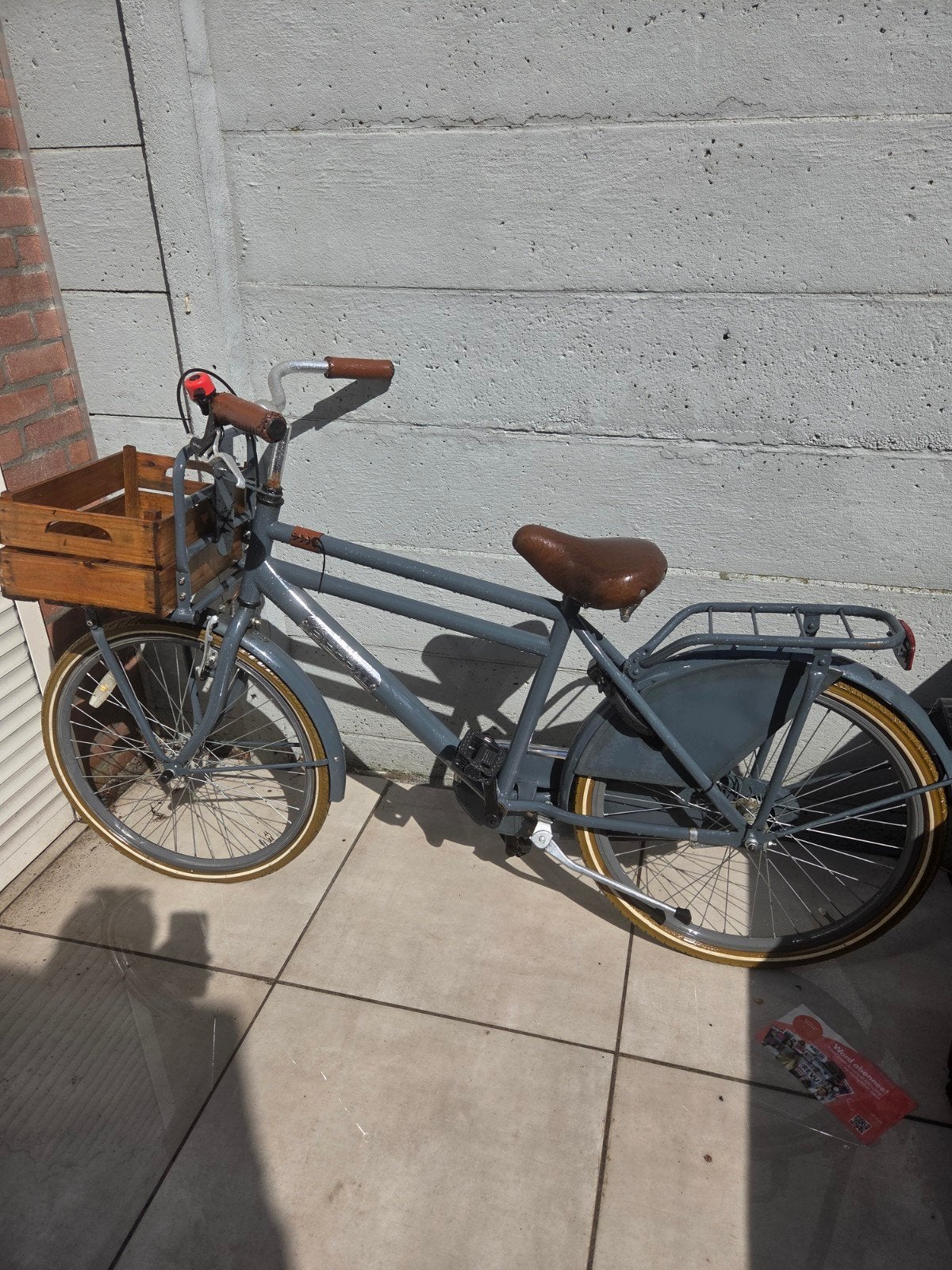 Kinder (transport)fiets, Fietsen en Brommers, Fietsen | Kinderfietsjes, Ophalen, Terugtraprem, 16 tot 20 inch, Popal transport fiets
