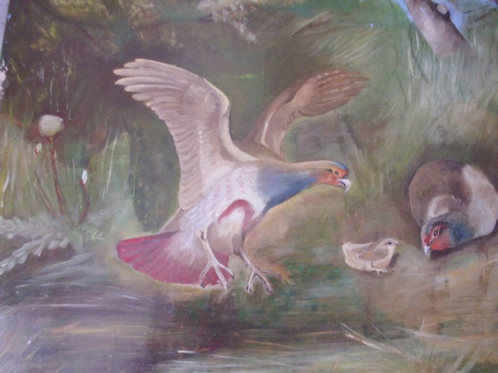 L, Bernaert  Belgié ., Paneel, Origineel werk, Dieren, Ophalen of Verzenden