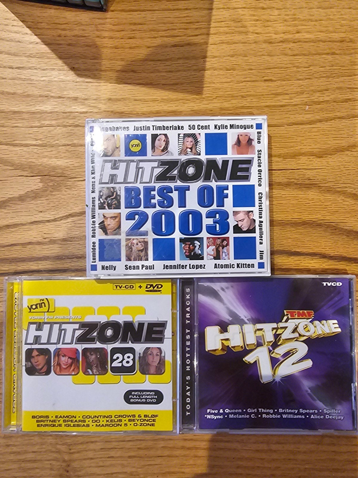 Hitzone CD's: Best of 2003, Hitzone 28, TMF Hitzone 12, Gebruikt, Pop, Inclusief doosje, Ophalen of Verzenden