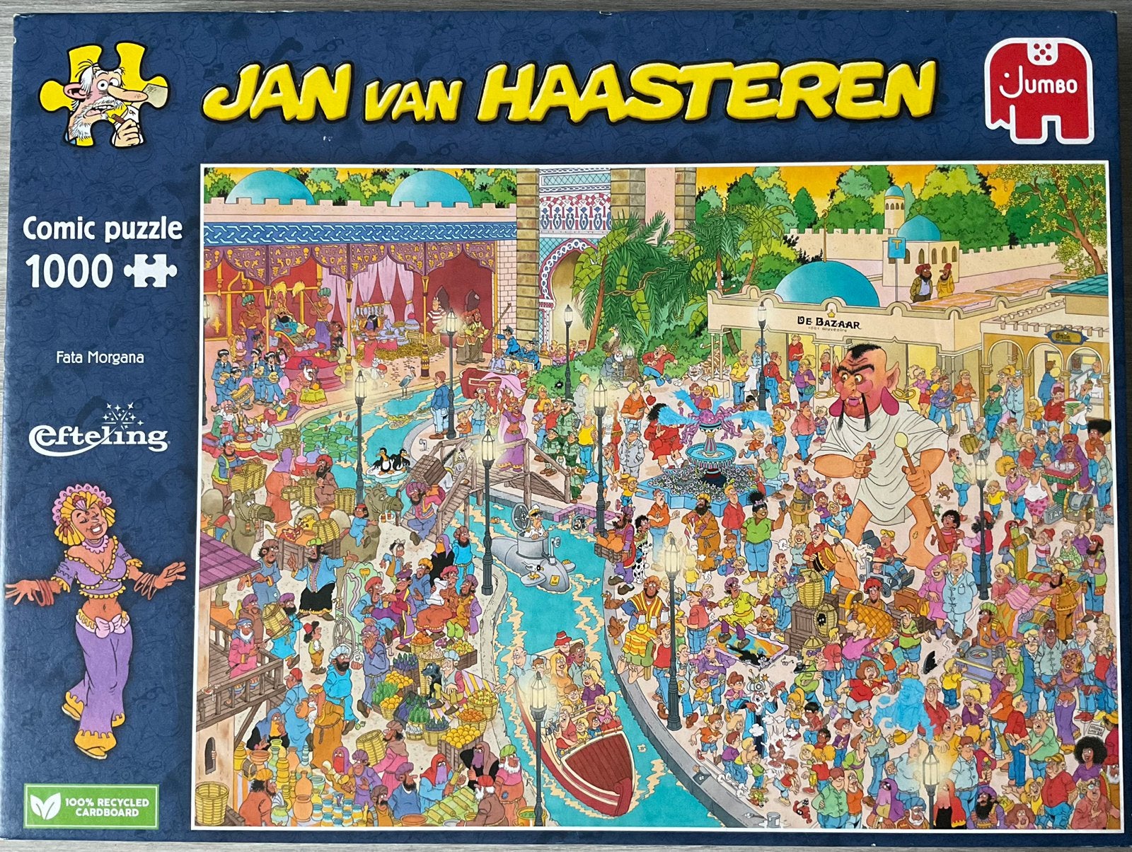 Jan van Haasteren Fata Morgana puzzel - 1000 stukjes, Ophalen of Verzenden, Gebruikt