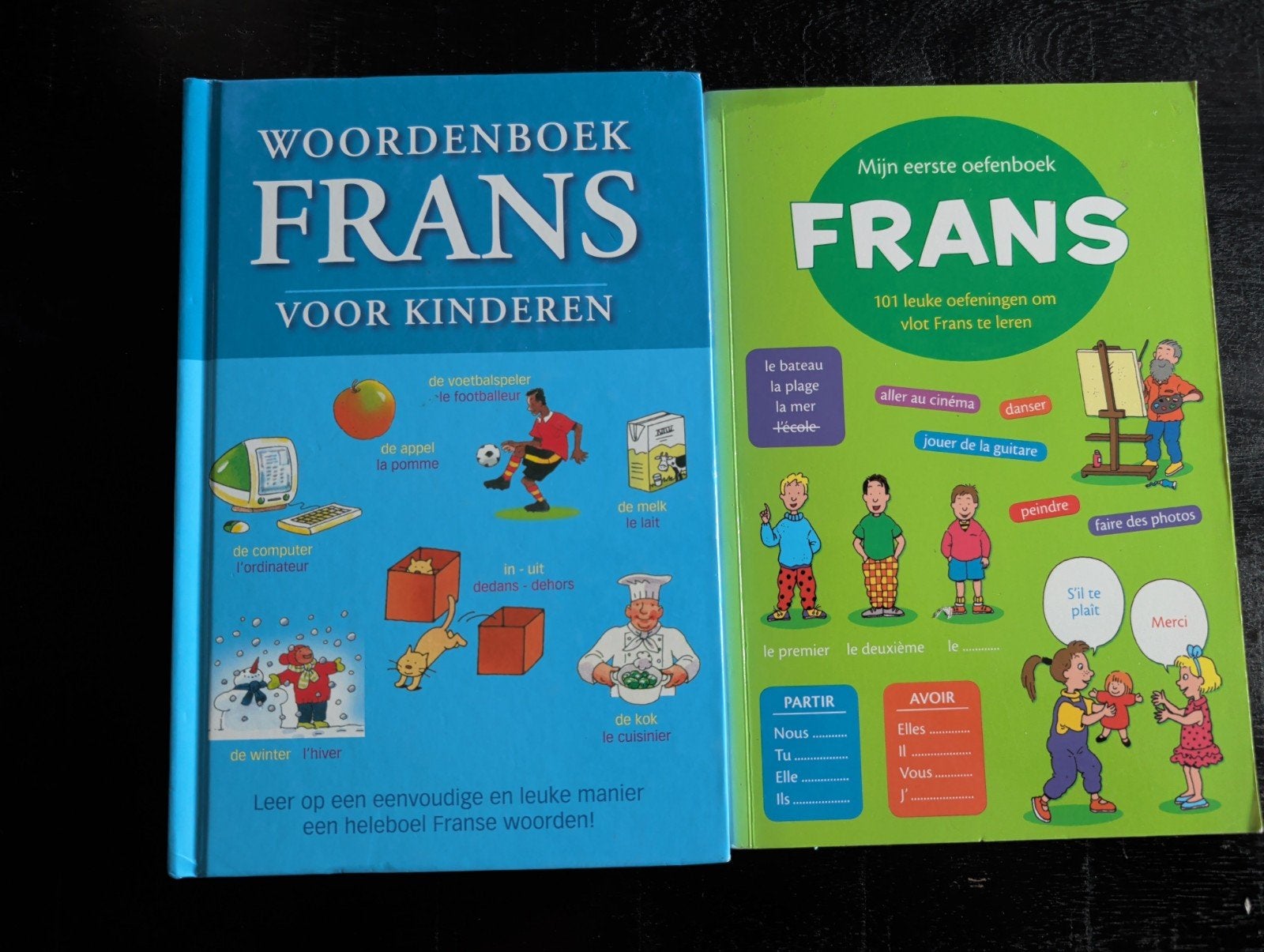 Frans voor kinderen: Woordenboek & Oefenboek, Ophalen of Verzenden, Zo goed als nieuw, Onbekend, Non-fictie