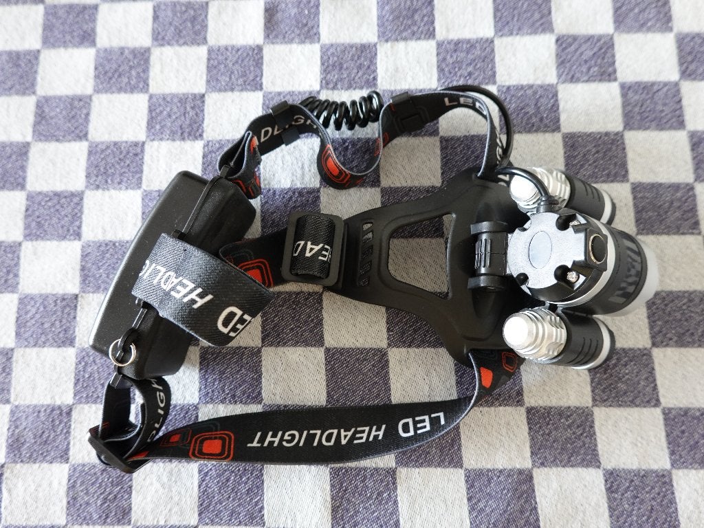 Hoofdlamp/headlight, Caravans en Kamperen, Ophalen of Verzenden, Zo goed als nieuw, Batterij