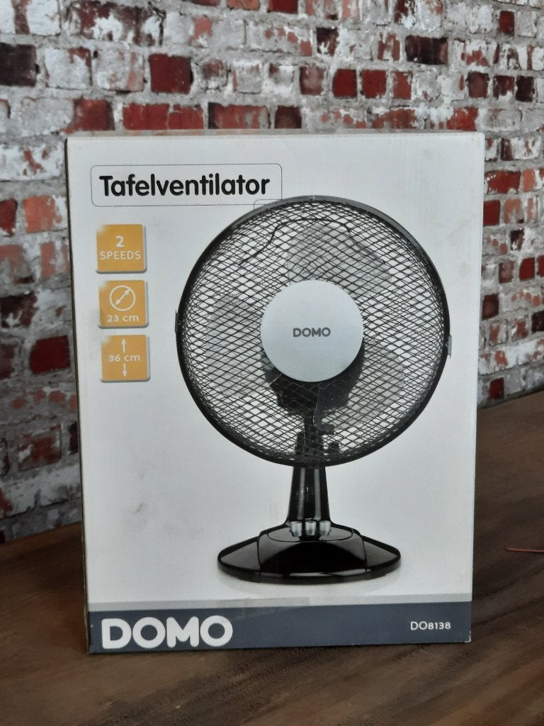 Ventilator Domo DO8138, Ophalen of Verzenden, Nieuw, Tafelventilator