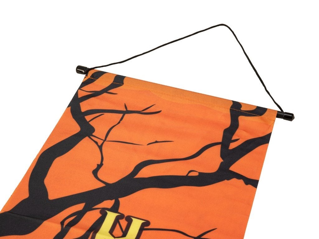 Europalms Halloween banner Haunted House - Set van 2, Versiering, Halloween of Griezel, ., Nieuw