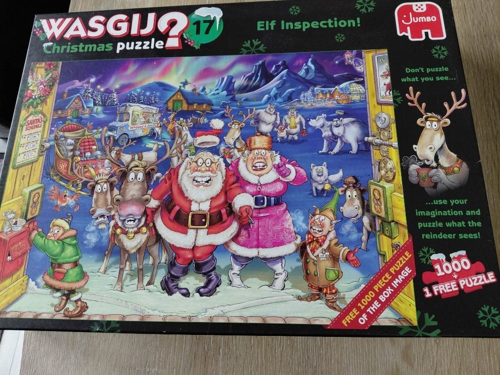 Wasgij puzzel, Ophalen, 500 t/m 1500 stukjes, Zo goed als nieuw, Legpuzzel