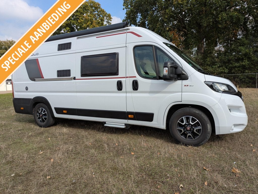 Roller Team Livingstone Advance DUO lengte bedden, Caravans en Kamperen, Overige merken, Fiat, Koelkast, Luifel