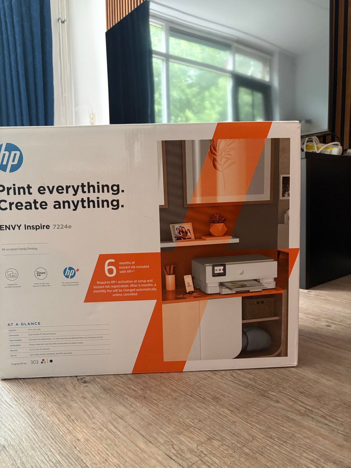HP Envy Inspire 7224e All-in-One Printer - Nieuw, Computers en Software, Ophalen, Inkjetprinter, All-in-one, Draadloos