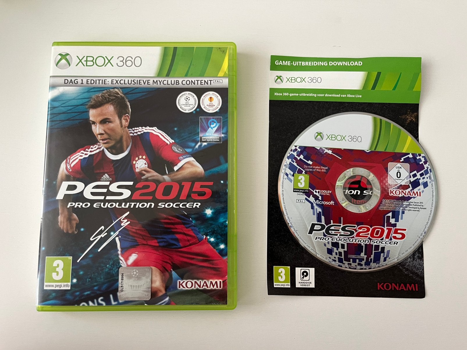 PES 2015, Ophalen of Verzenden, Zo goed als nieuw, Sport, 3 spelers of meer