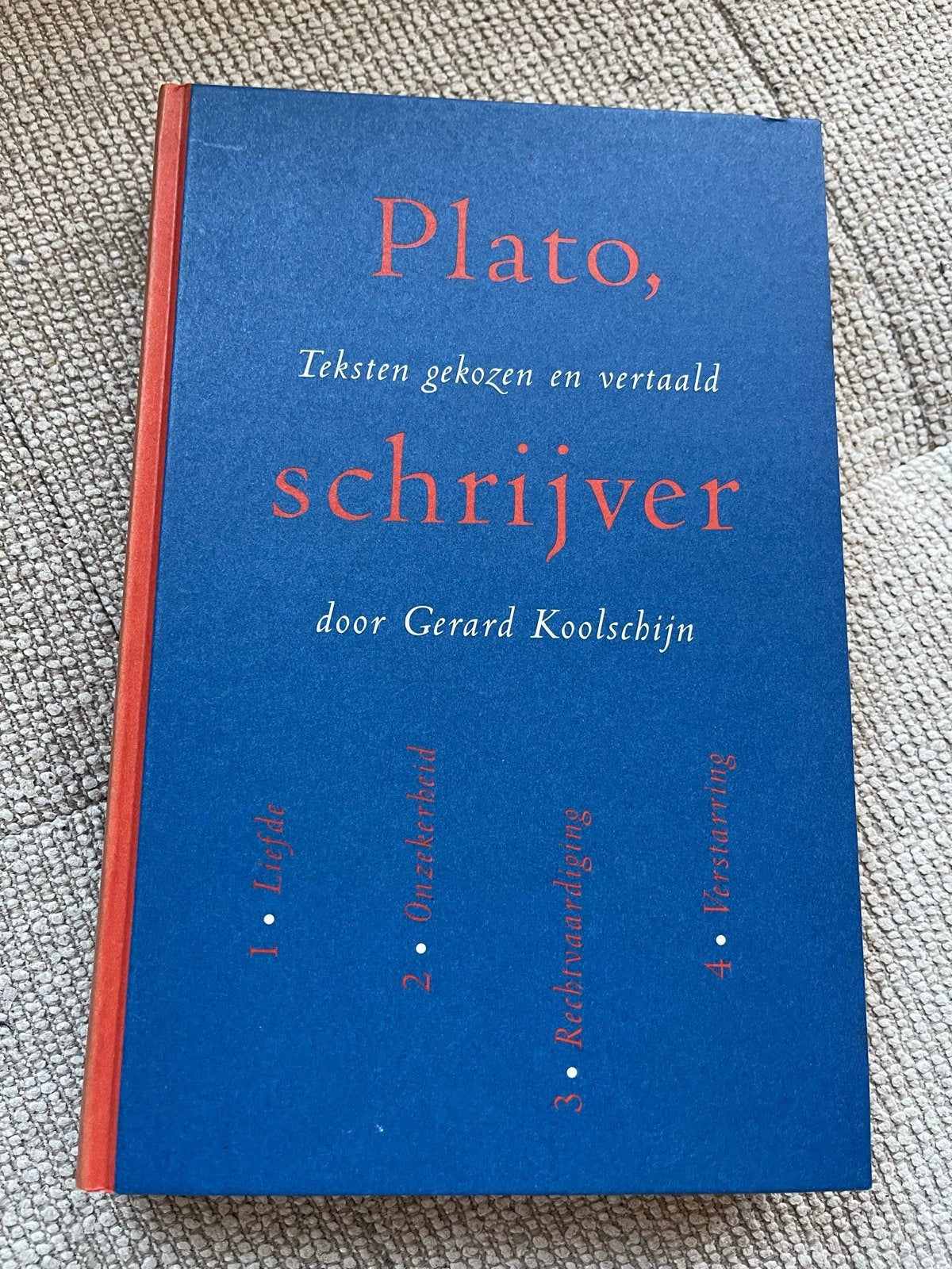 Plato, schrijver - Teksten gekozen en vertaald, Boeken, Ophalen of Verzenden, Zo goed als nieuw, Nederland