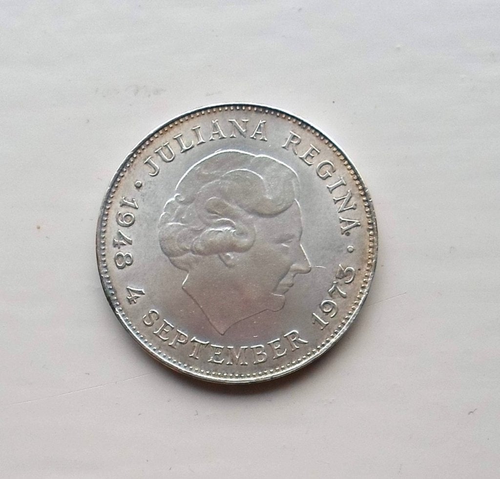 10 Gulden munt Juliana 1948-1973 Zilver, Postzegels en Munten, Munten | Nederland, Koningin Juliana, Zilver, Ophalen of Verzenden
