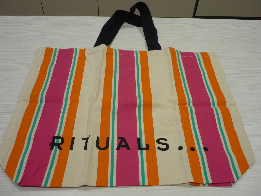 Nieuwe Rituals tas Summer Beach bag / strandtas /shopper, Ophalen of Verzenden, Nieuw, Minder dan 20 cm
