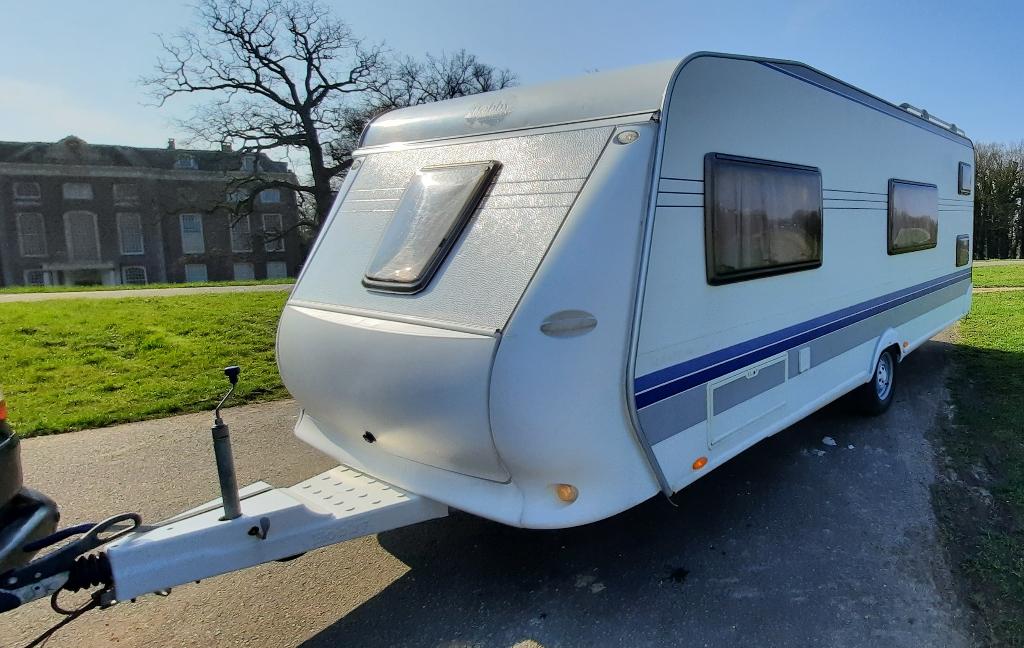 Hobby 560 De Luxe Excellent KMFe 2008 6-persoons, Rondzit, Hobby, Ringverwarming, Particulier