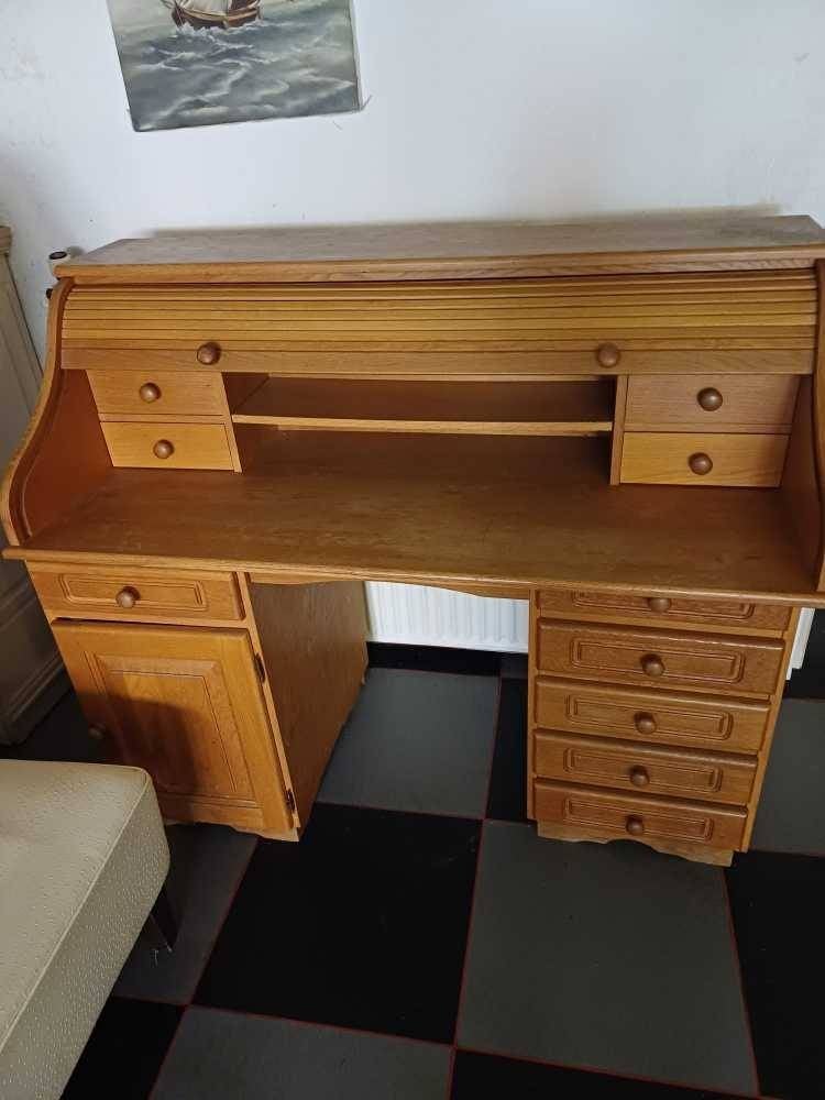 Eikenhouten bureau, Ophalen, Gebruikt