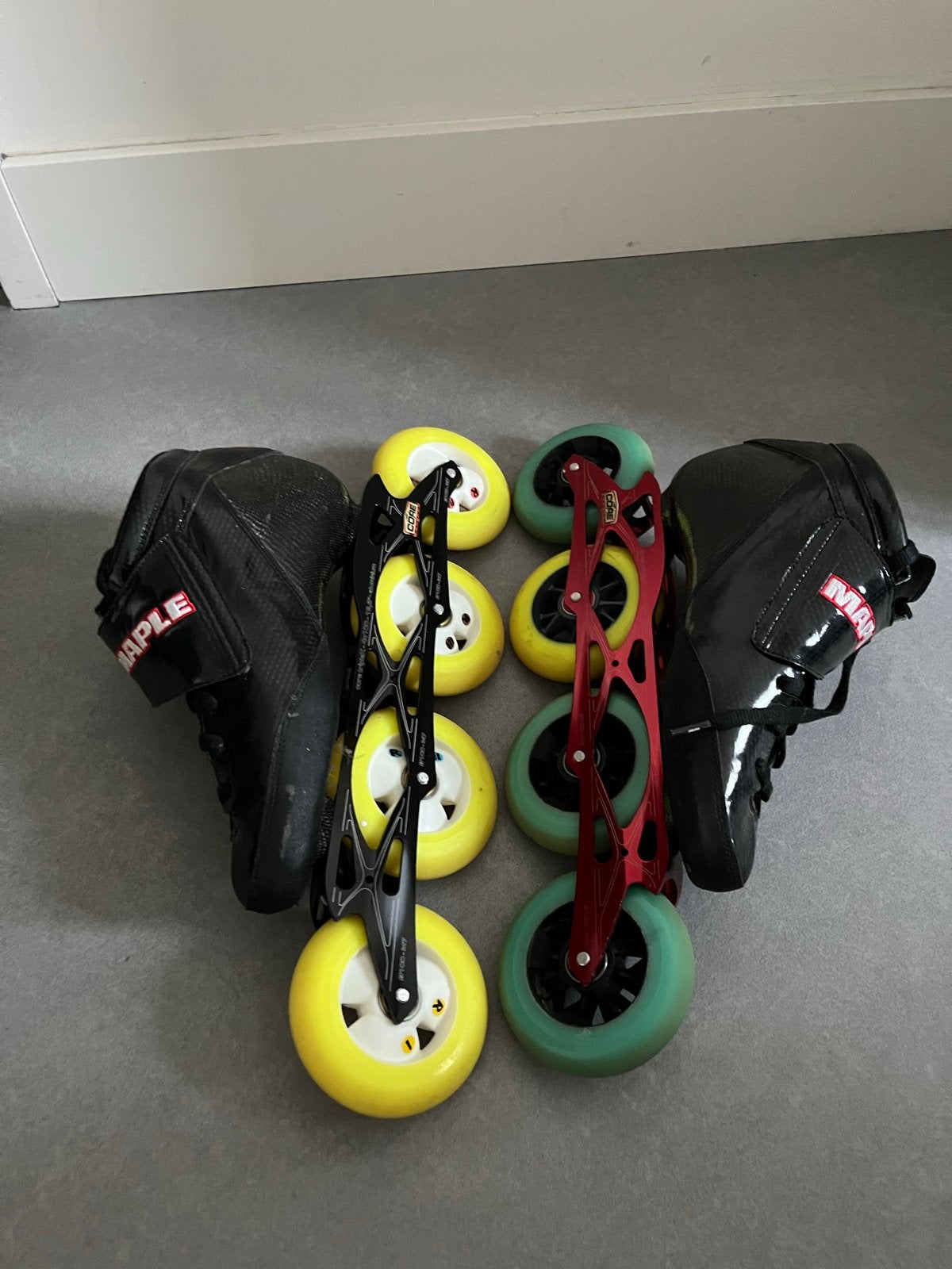 Maple MPL-3 Inline Skates - Maat 43, Gebruikt, Heren, Inline skates 4 wielen, Ophalen