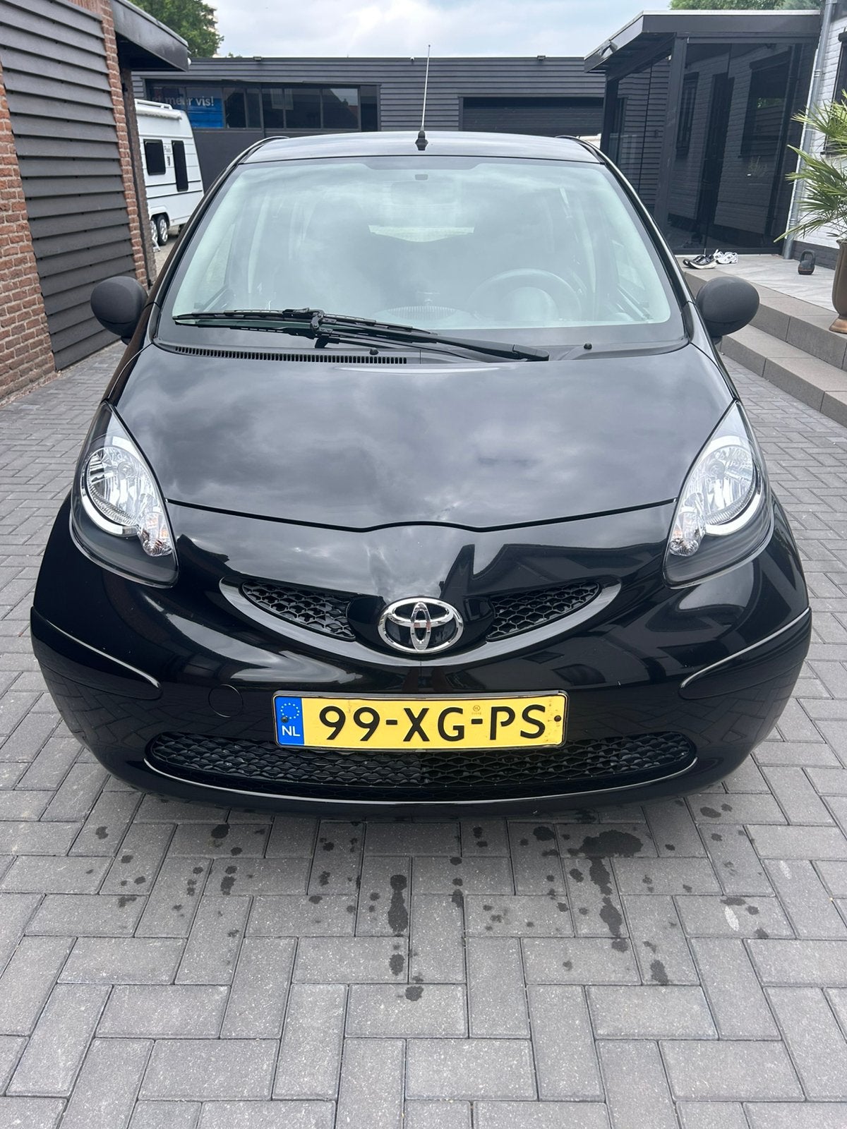 Toyota Aygo 1.0 12V Vvt-i 5DRS 2007 97195km! APK 05/27, Voorwielaandrijving, Stof, Zwart, 4 stoelen