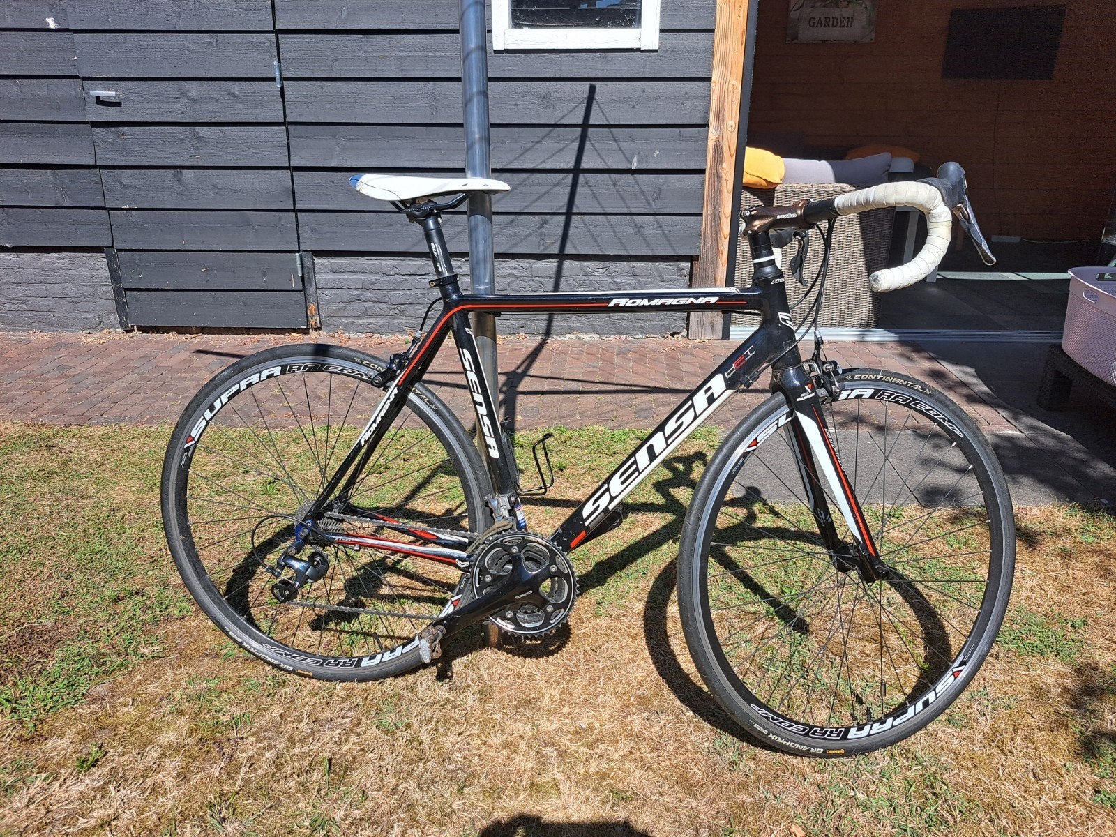 Sensa Romagna racefiets, maat 56, 105 afgemonteerd, Ophalen