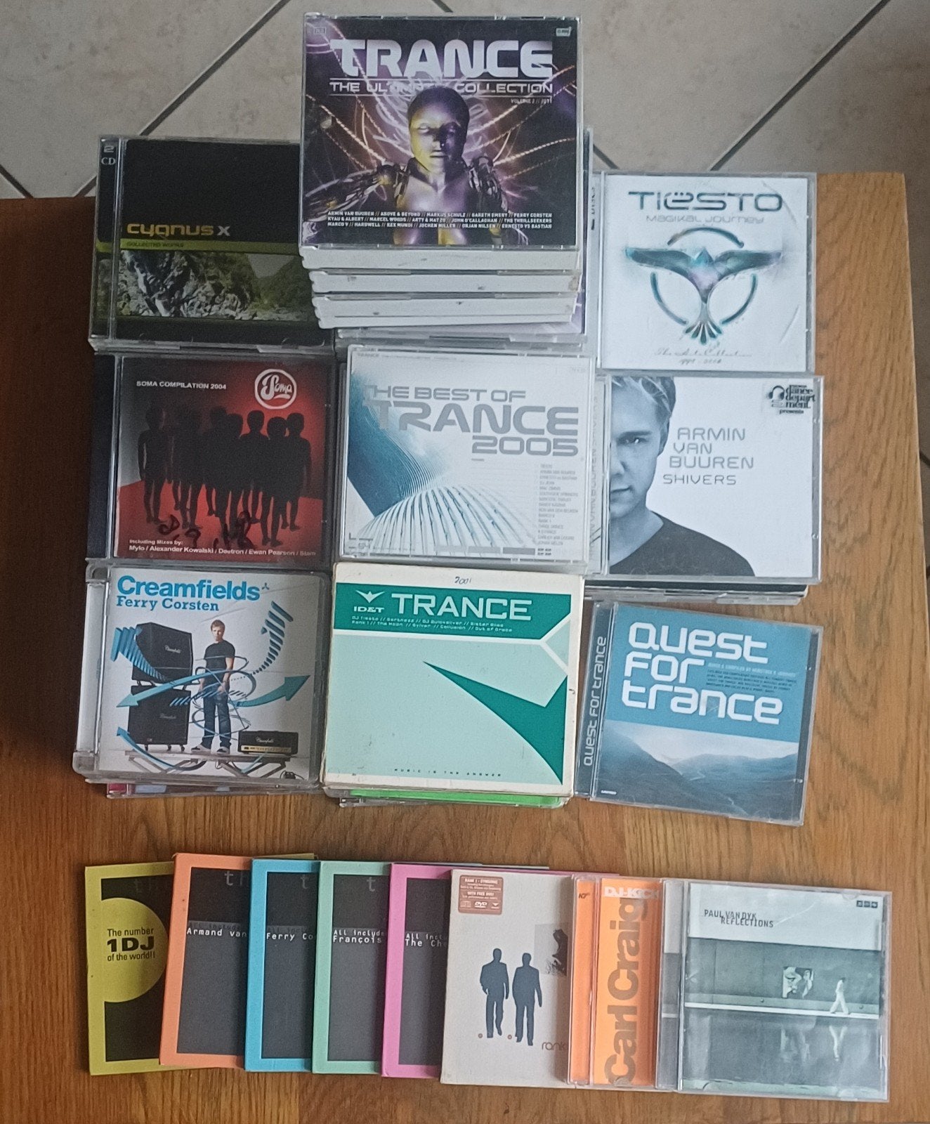 Trance cd's div artiesten 57 stuks, Cd's en Dvd's, Cd's | Dance en House, Ophalen of Verzenden, Gebruikt, Techno of Trance