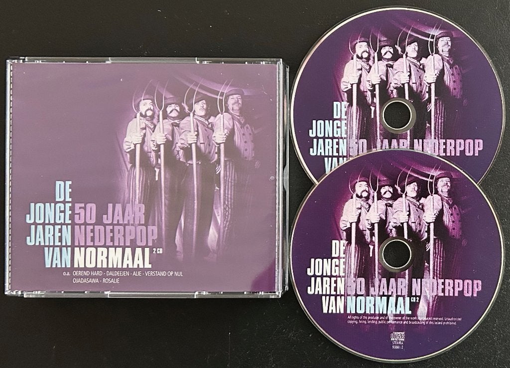 NORMAAL - De Jonge Jaren Van Normaal ( 2CD ), Cd's en Dvd's, Cd's | Nederlandstalig, Ophalen of Verzenden, Zo goed als nieuw, Rock
