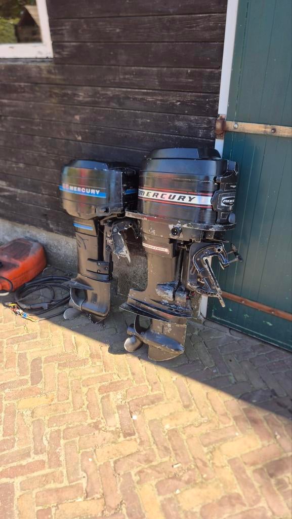 Buitenboord motor mercury 25 pk en 50 pk, Ophalen, Motor en Techniek, Motorboot