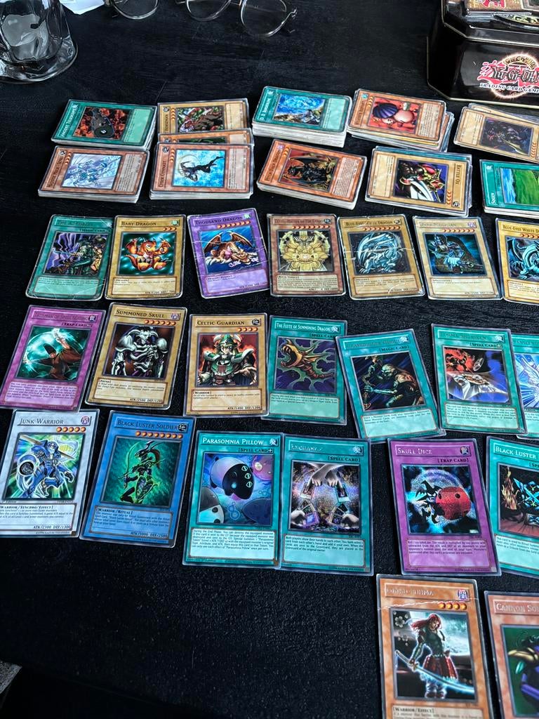Yu-Gi-Oh verzameling, Ophalen of Verzenden, Gebruikt, Meerdere kaarten