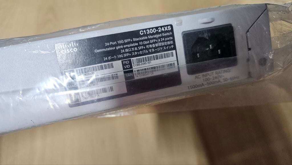 Cisco Catalyst C1300-24XS 24-port 10G SFP+ managed switch ni, Computers en Software, Netwerk switches, Ophalen of Verzenden, Nieuw