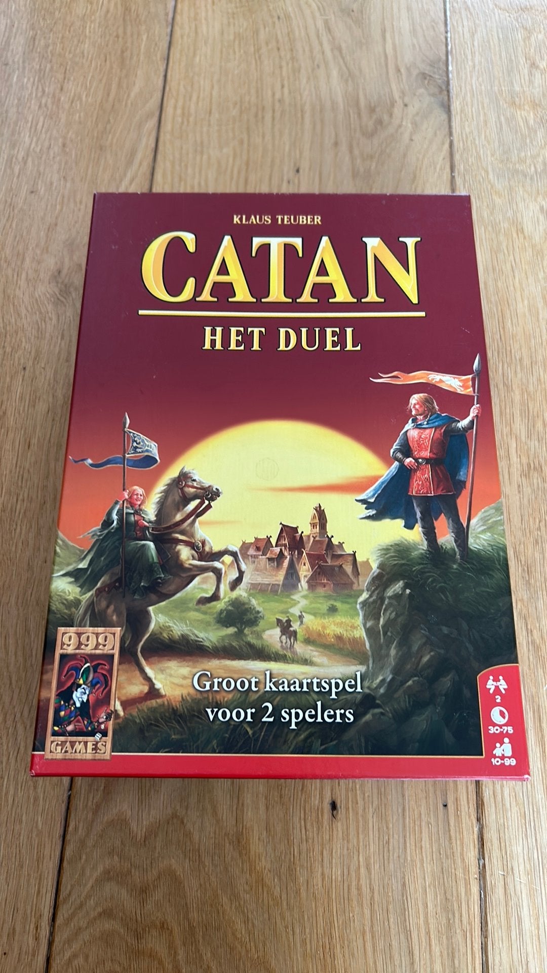 Catan, Hobby en Vrije tijd, Gezelschapsspellen | Kaartspellen, Ophalen of Verzenden, Zo goed als nieuw