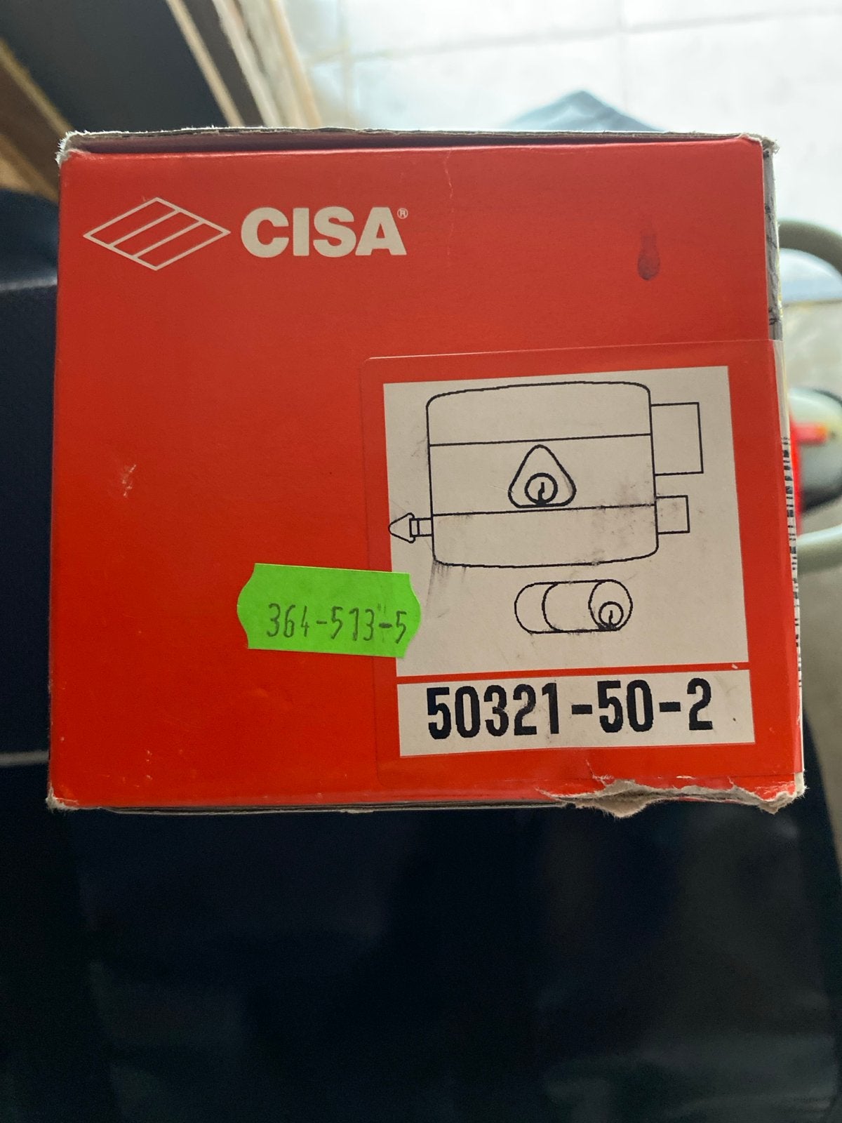 Nieuw Cisa Oplegslot Deurslot met 3 Sleutels - Compleet, Verzenden, Nieuw, Slot