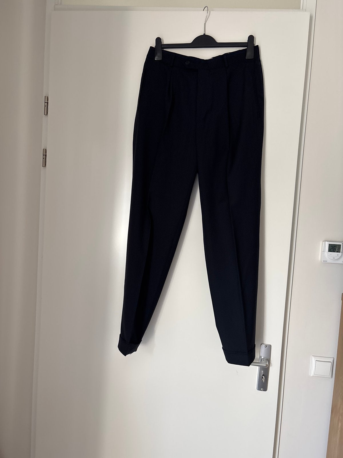 Donkerblauwe broek van SOKRATES/SIGMA UE, Kleding | Dames, Maat 38/40 (M), Blauw, Ophalen of Verzenden, Zo goed als nieuw
