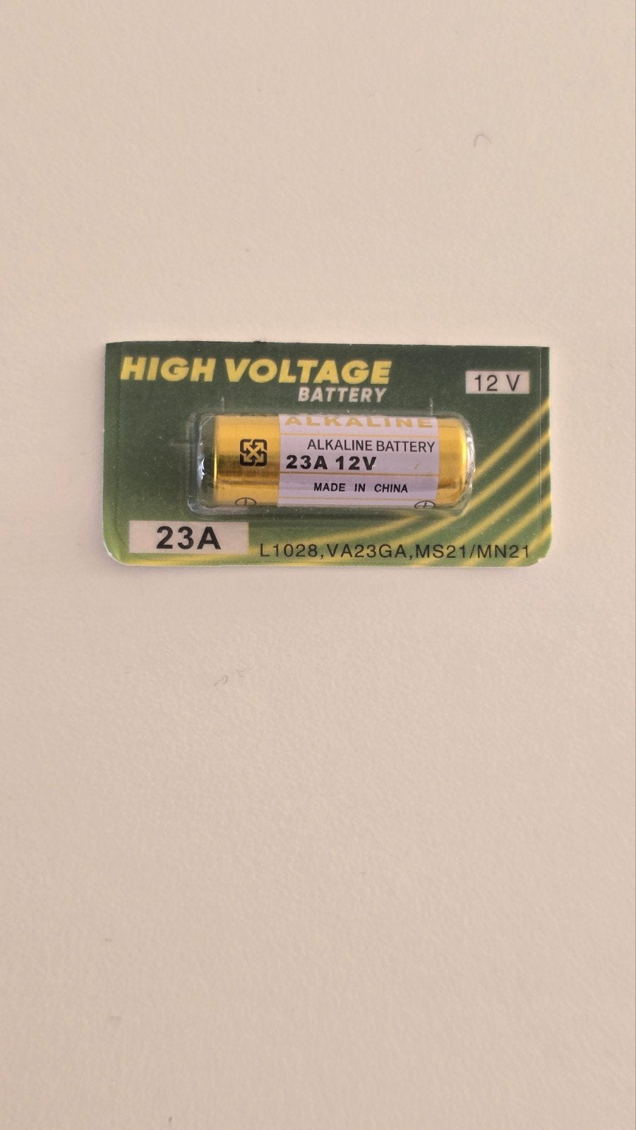 23A 12V Alkaline Batterij, Ophalen of Verzenden, Nieuw