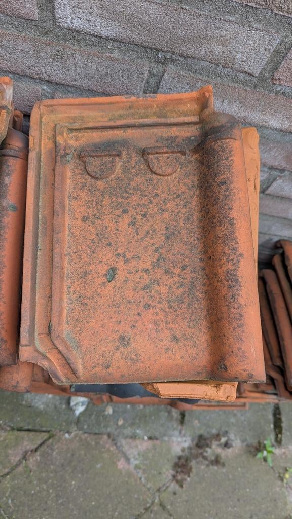 120 gebruikte oud Hollandse dakpannen, Gebruikt, Steen of Klei, Ophalen of Verzenden, 15 m² of meer