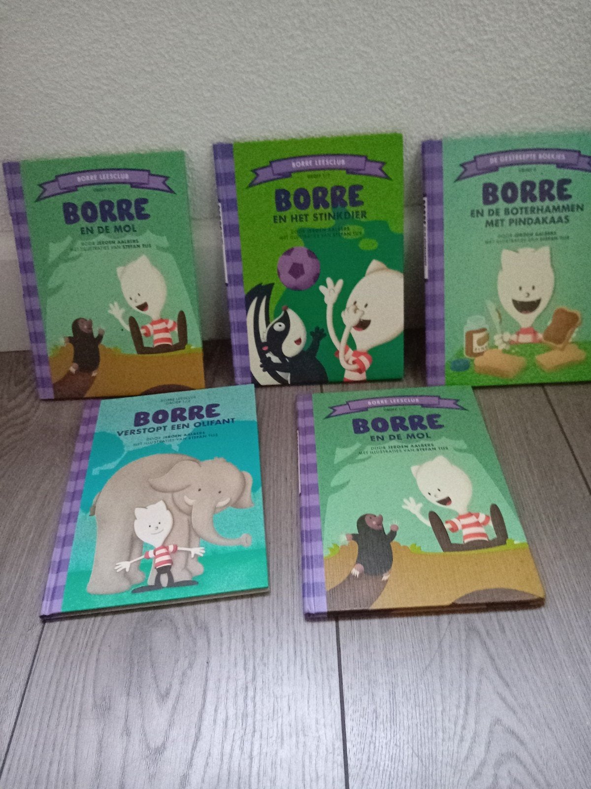 Borre Leesclub boeken - 5 stuks, Boeken, 5 of 6 jaar, Fictie algemeen, Jongen of Meisje, Ophalen of Verzenden