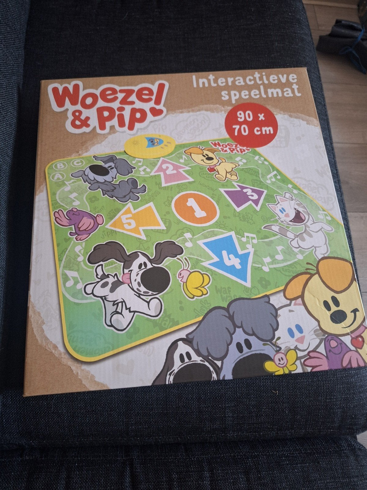 Woezel & Pip Interactieve Speelmat - Educatief Speelplezier, Ophalen of Verzenden, Nieuw, Speelkleed, Met geluid