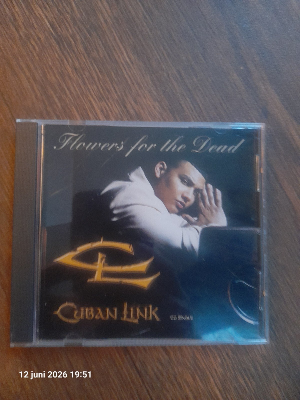 Cuban Link - Flowers for the Dead CD Single, Cd's en Dvd's, Cd Singles, 1 single, Ophalen of Verzenden, Gebruikt, Hiphop en Rap