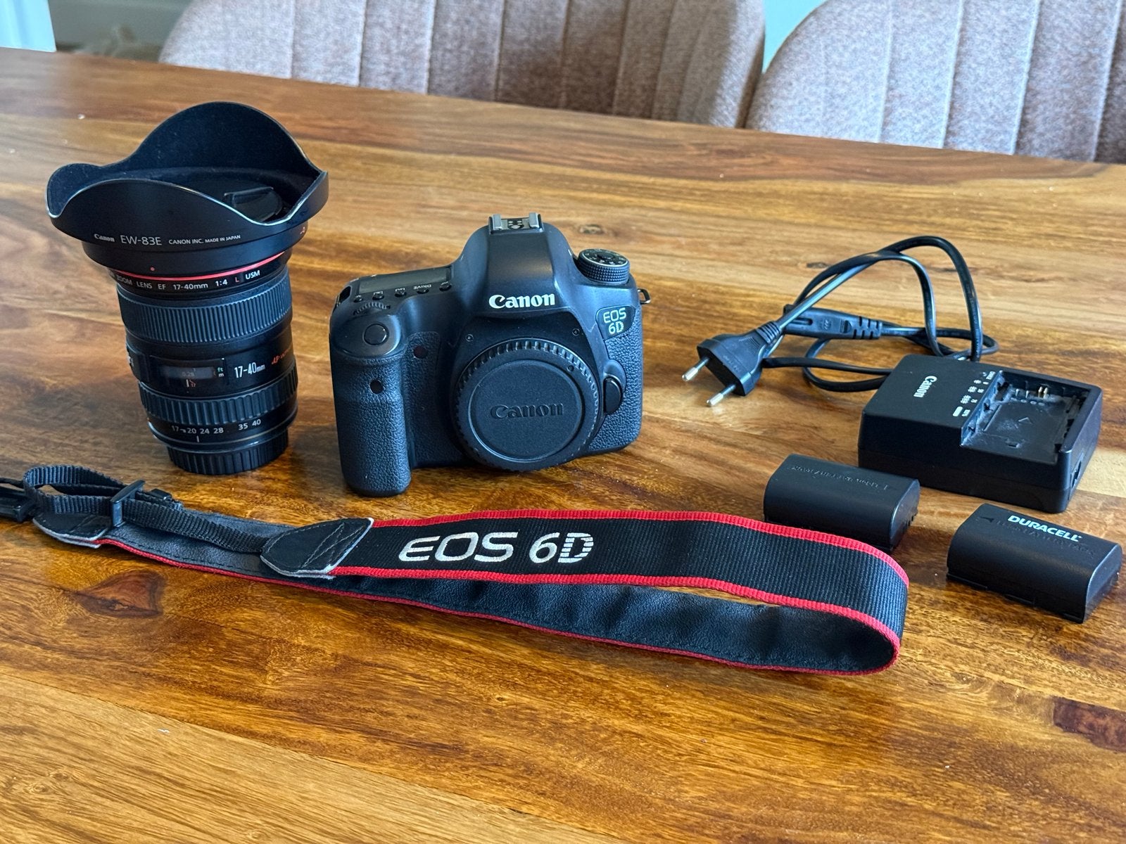 Canon EOS 6D met EF 17-40mm F4 L USM lens, Ophalen, Spiegelreflex, Canon, Handmatige focus
