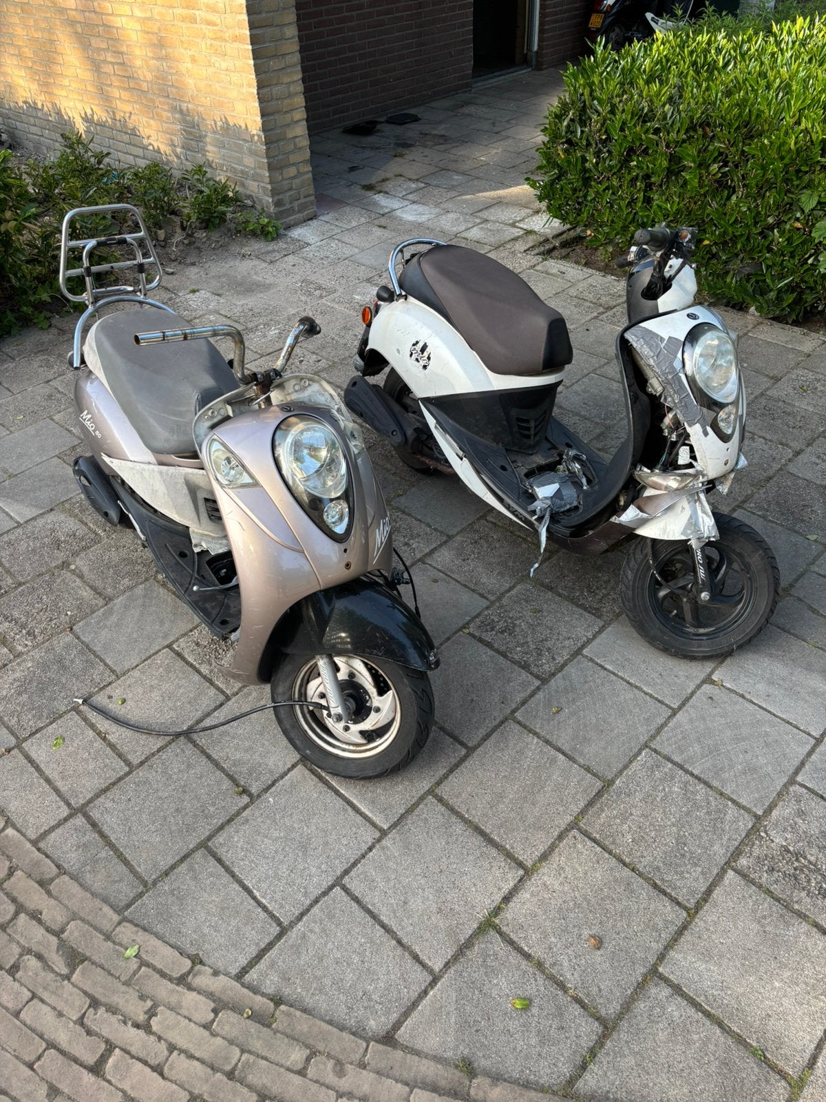 2 in 1 halen sym mio, Ophalen, Gebruikt, Benzine, Mio