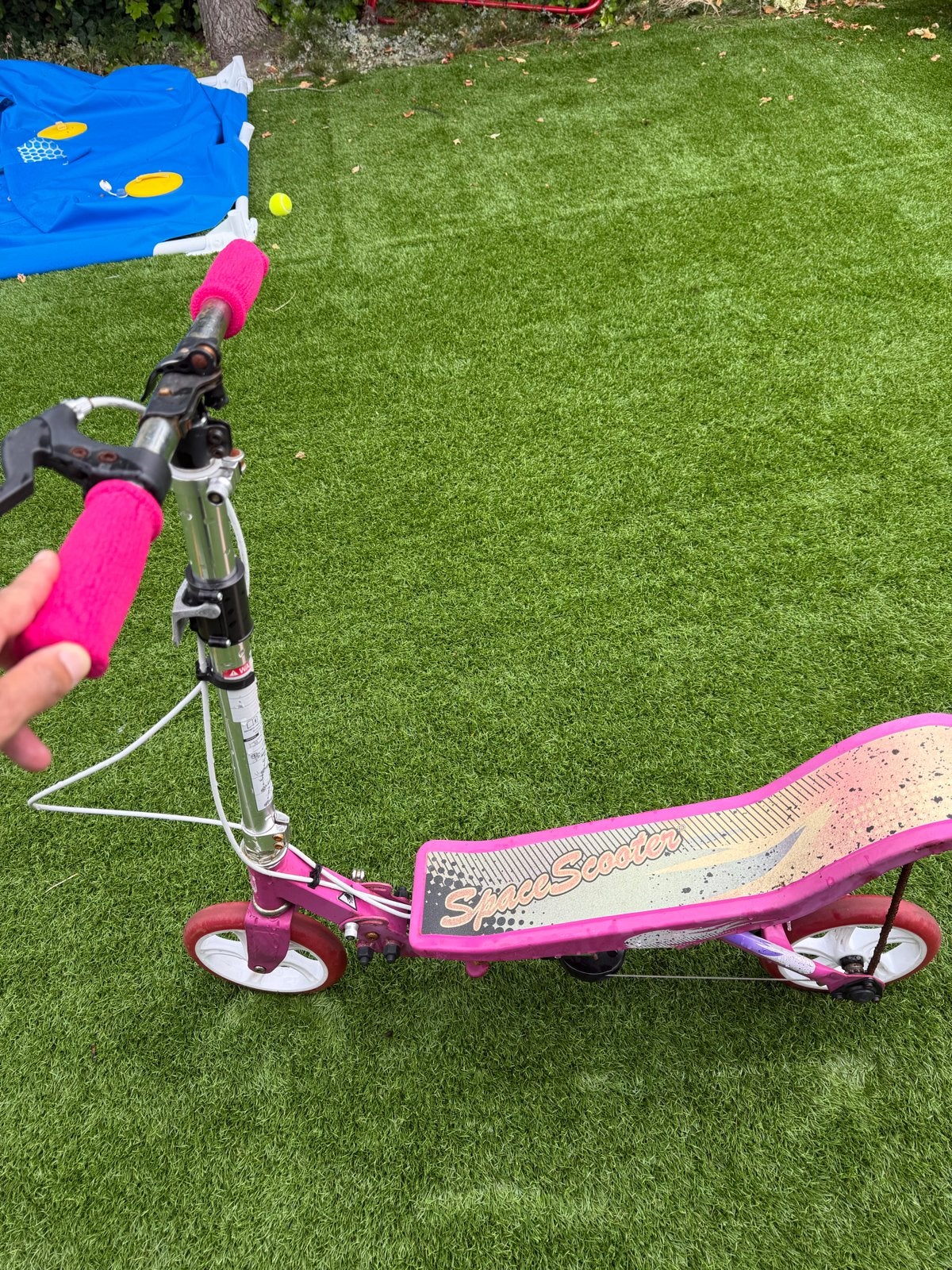 Space Scooter roze step - Gebruikt, Fietsen en Brommers, Ophalen of Verzenden, Gebruikt, Gewone step