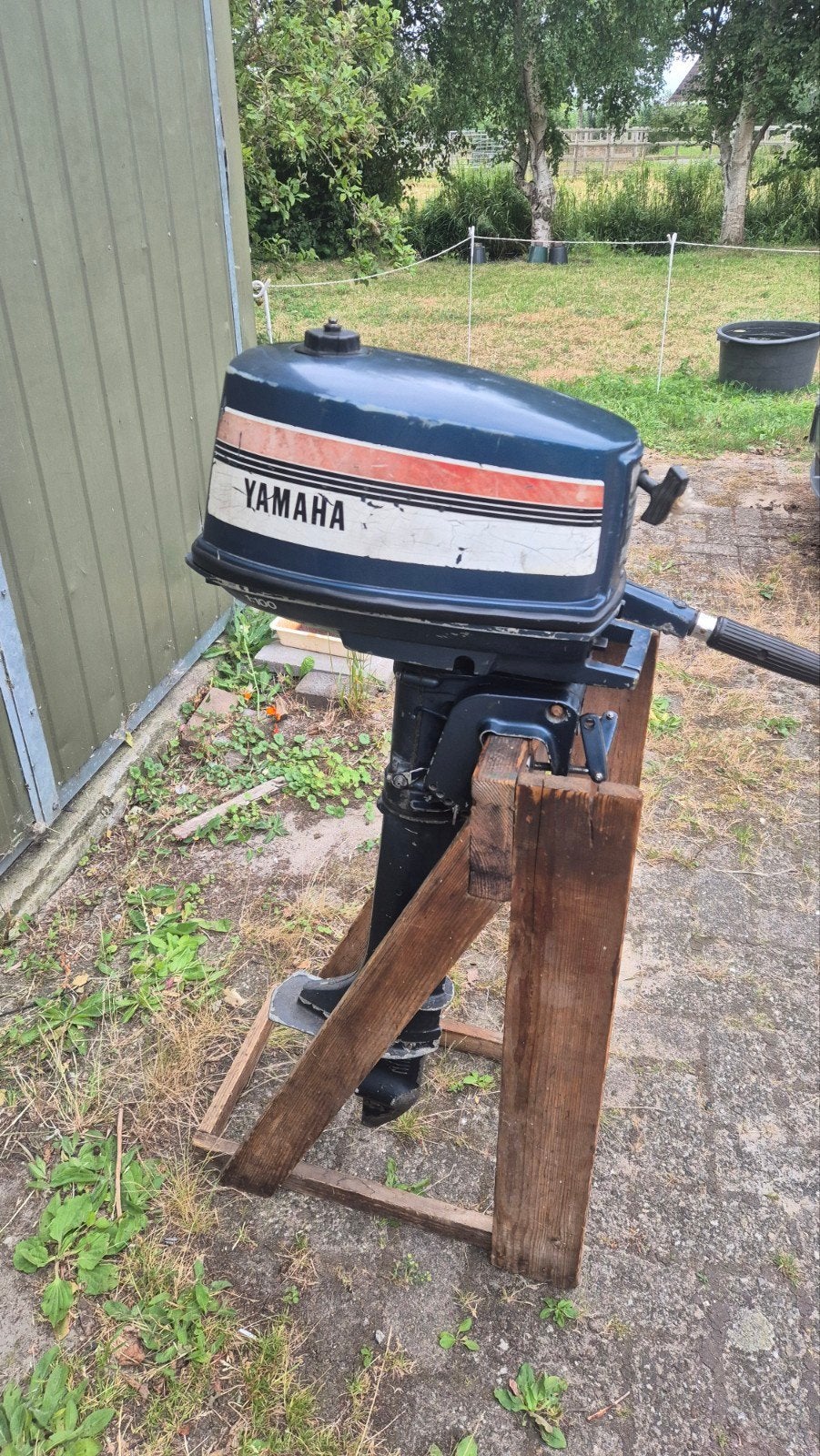 Yamaha 4 PK 2-takt (zonder clutch) buitenboordmotor, Watersport en Boten, Ophalen, Gebruikt, Minder dan 5 pk, Buitenboordmotor