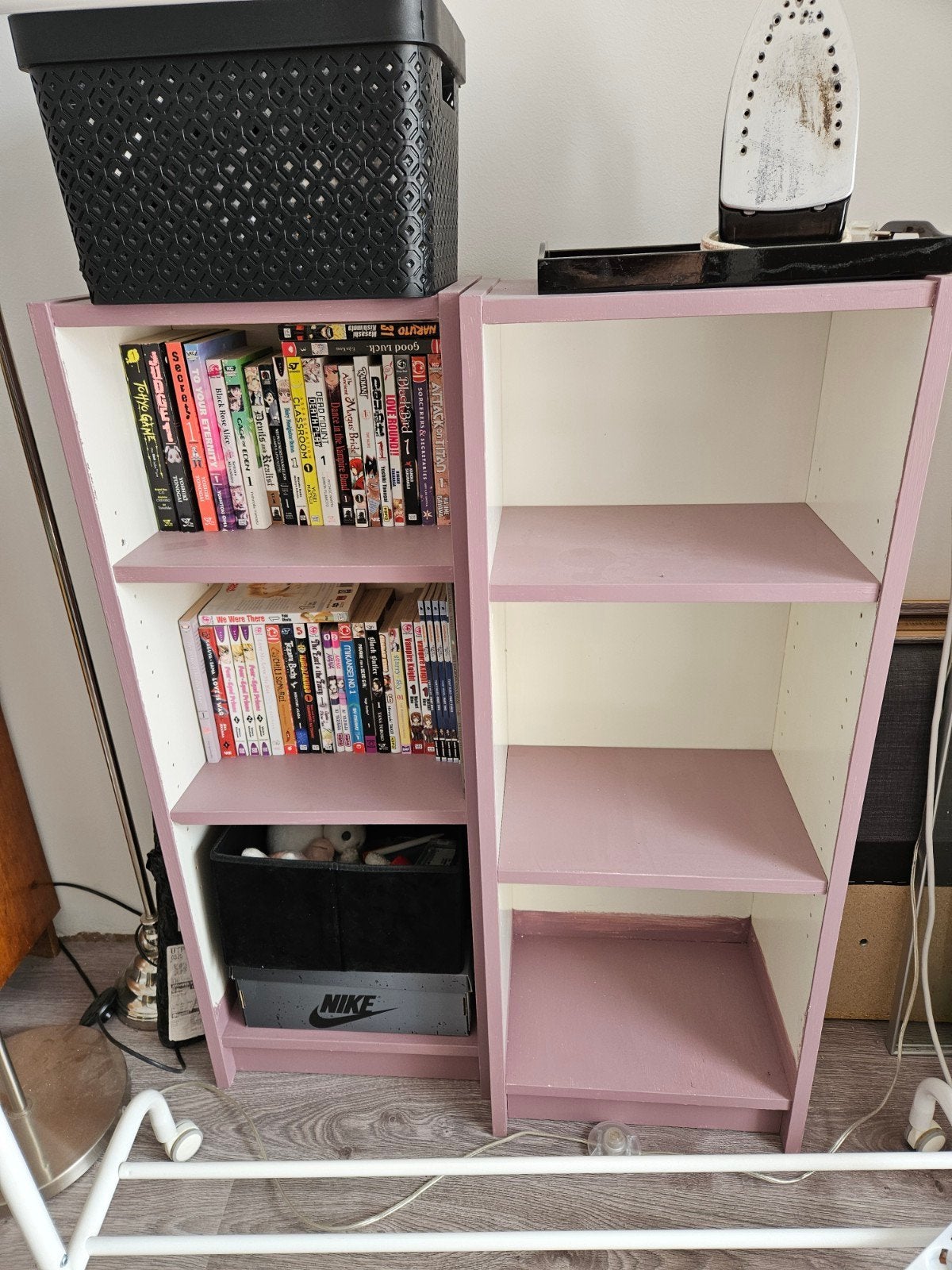 IKEA Kastjes - Geschilderd, Ophalen, Met plank(en), Minder dan 50 cm, Gebruikt