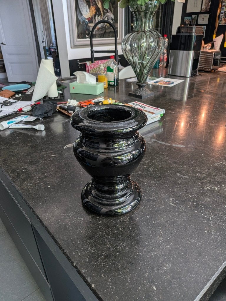 Franse Brocante grafvaas (urn), Ophalen of Verzenden